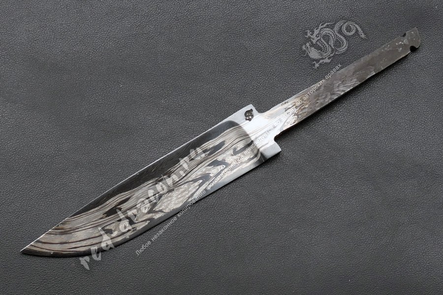 Клинок для ножа Дамаск za1688