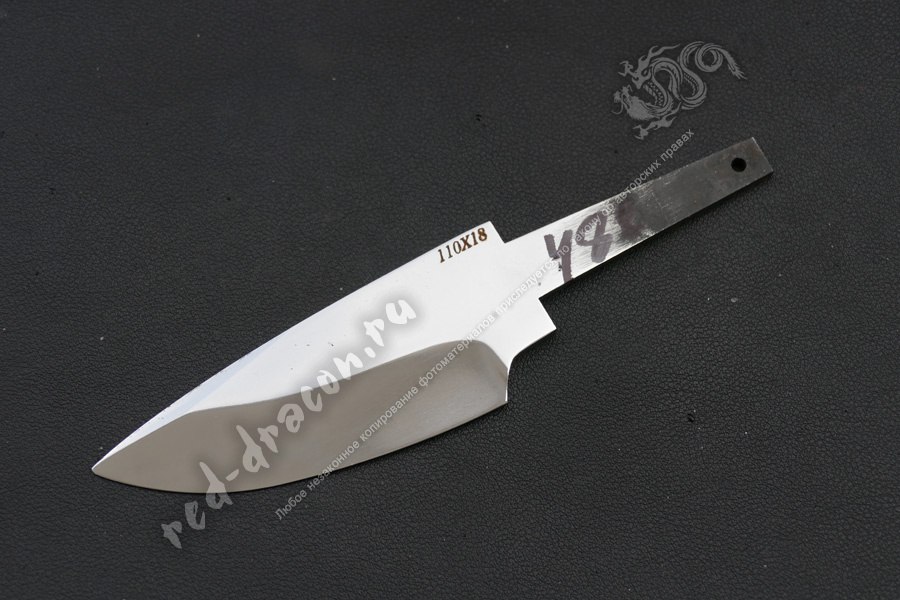 Клинок кованный для ножа 110х18 "DAS488"