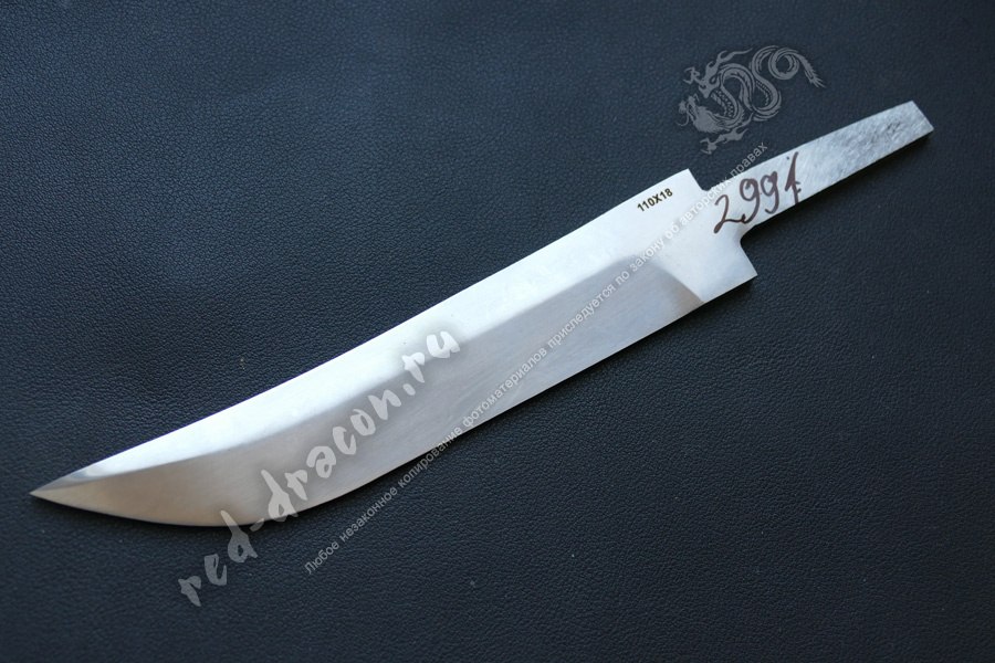 Клинок для ножа 110х18 za2991
