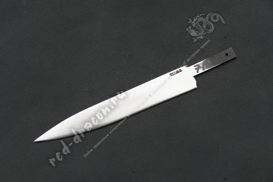 Клинок кованный для ножа Х12МФ "DAS712"